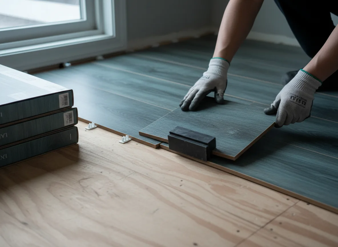 Luxury Vinyl Plank Installation company in Blair, OK